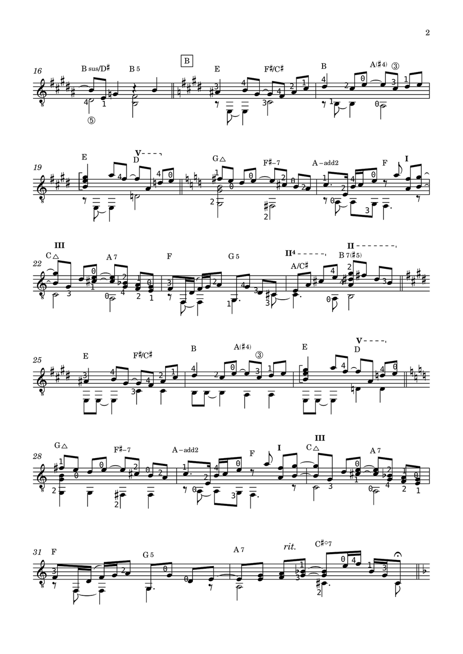 If May Doesn't Come If May Doesn't Come Acoustic Guitar scores gallery preview page 2