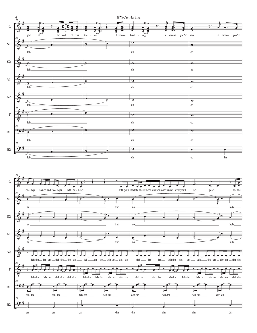 If You're Hurting If You're Hurting Divisi scores gallery preview page 4