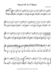 Opus #85 In F Major