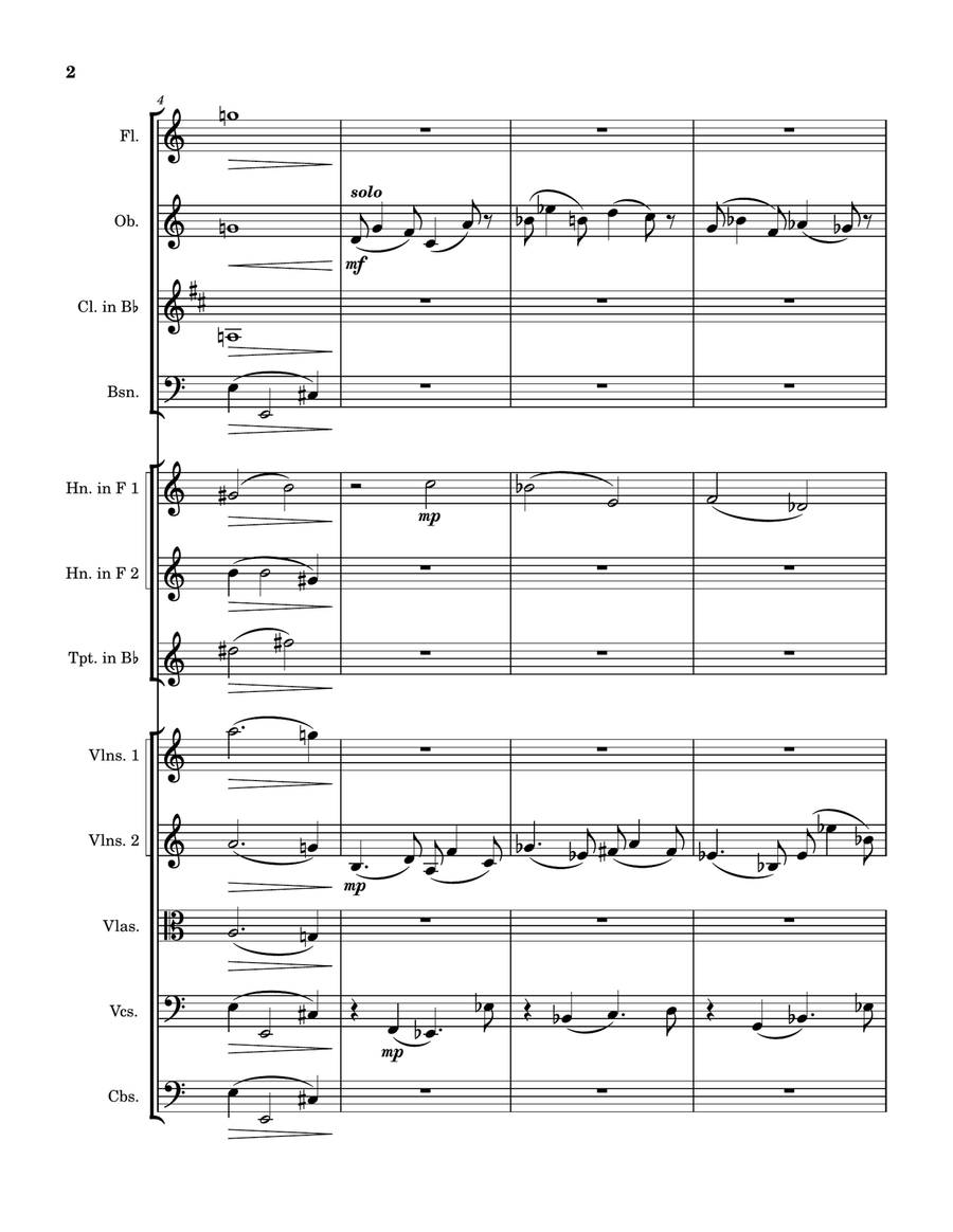 Sinfonia #65 Sinfonia #65 Chamber Orchestra scores gallery preview page 2