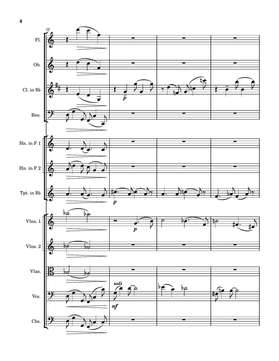 Sinfonia #65 Sinfonia #65 Chamber Orchestra scores gallery preview page 4