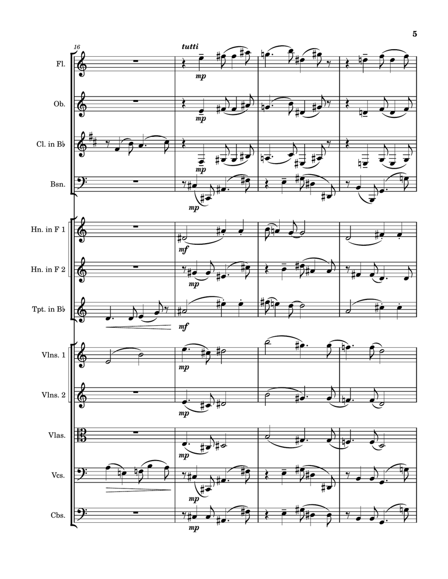 Sinfonia #65 Sinfonia #65 Chamber Orchestra scores gallery preview page 5