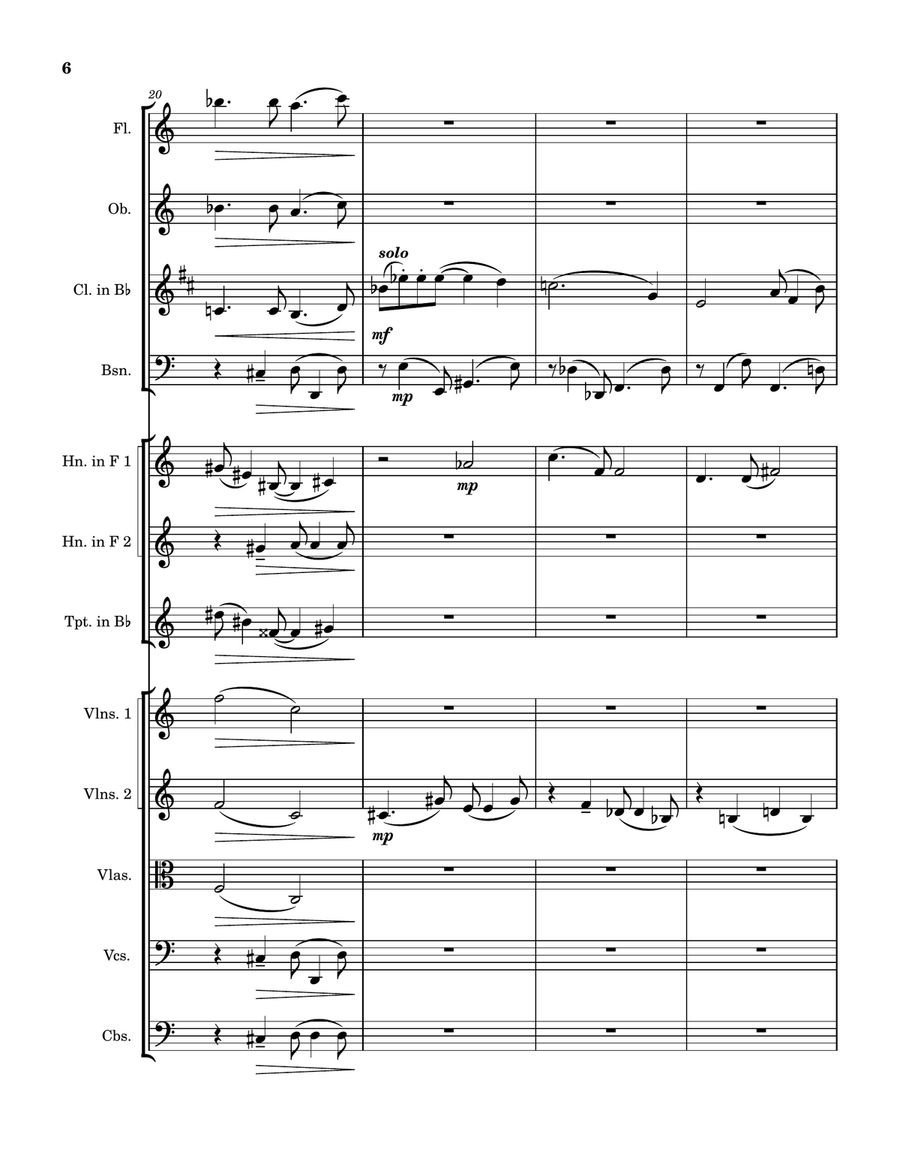 Sinfonia #65 Sinfonia #65 Chamber Orchestra scores gallery preview page 6