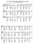 It Came Upon The Midnight Clear A Cappella SAT