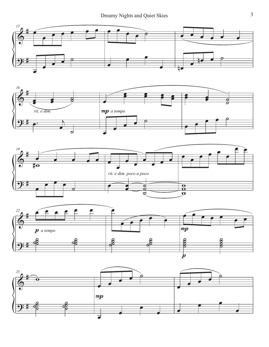 Piano Dreams Piano Book Piano Solo scores gallery preview page 3
