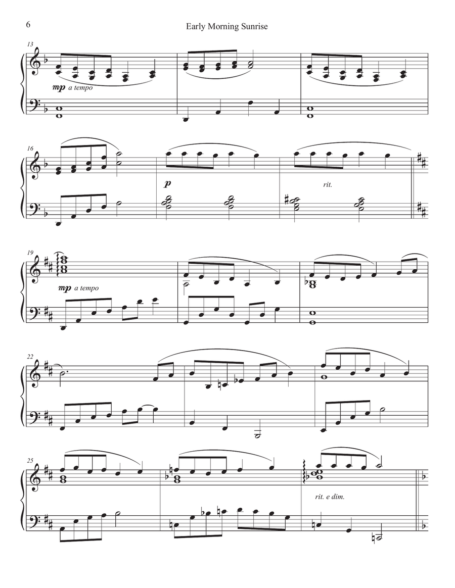 Piano Dreams Piano Book Piano Solo scores gallery preview page 6