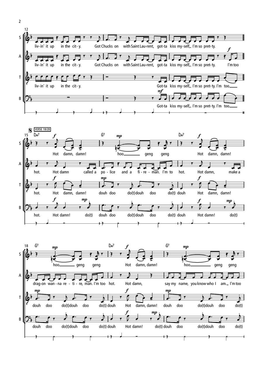 Uptown Funk Divisi scores gallery preview page 2
