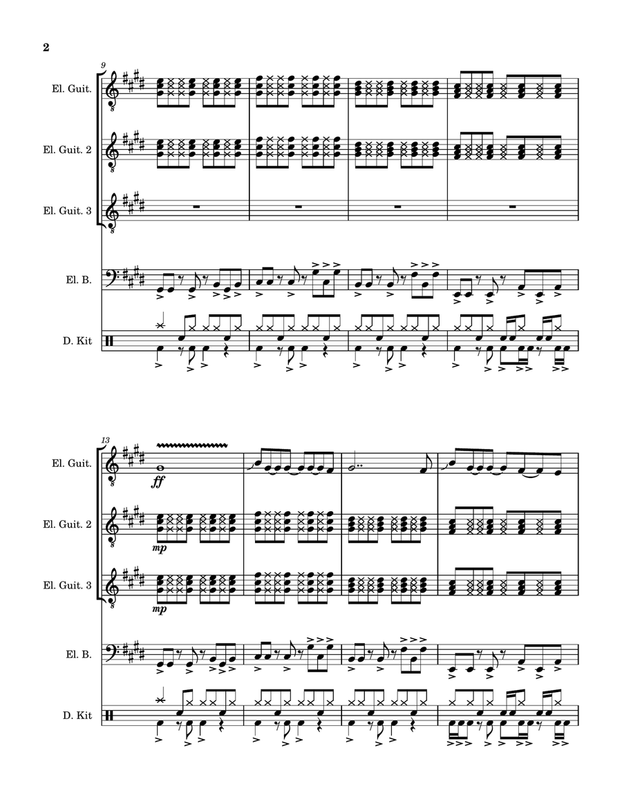 Final Fight - Score Only Final Fight - Score Only Small Ensemble scores gallery preview page 2