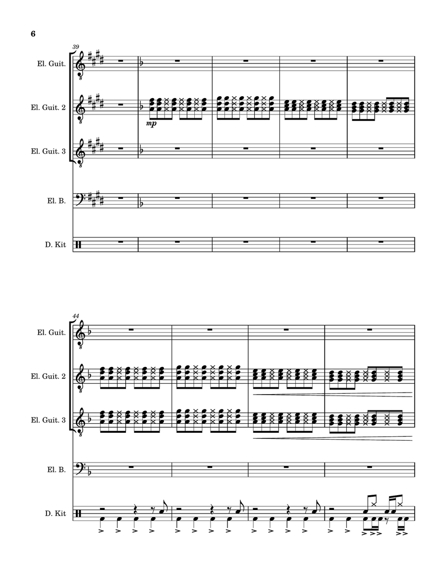 Final Fight - Score Only Final Fight - Score Only Small Ensemble scores gallery preview page 6