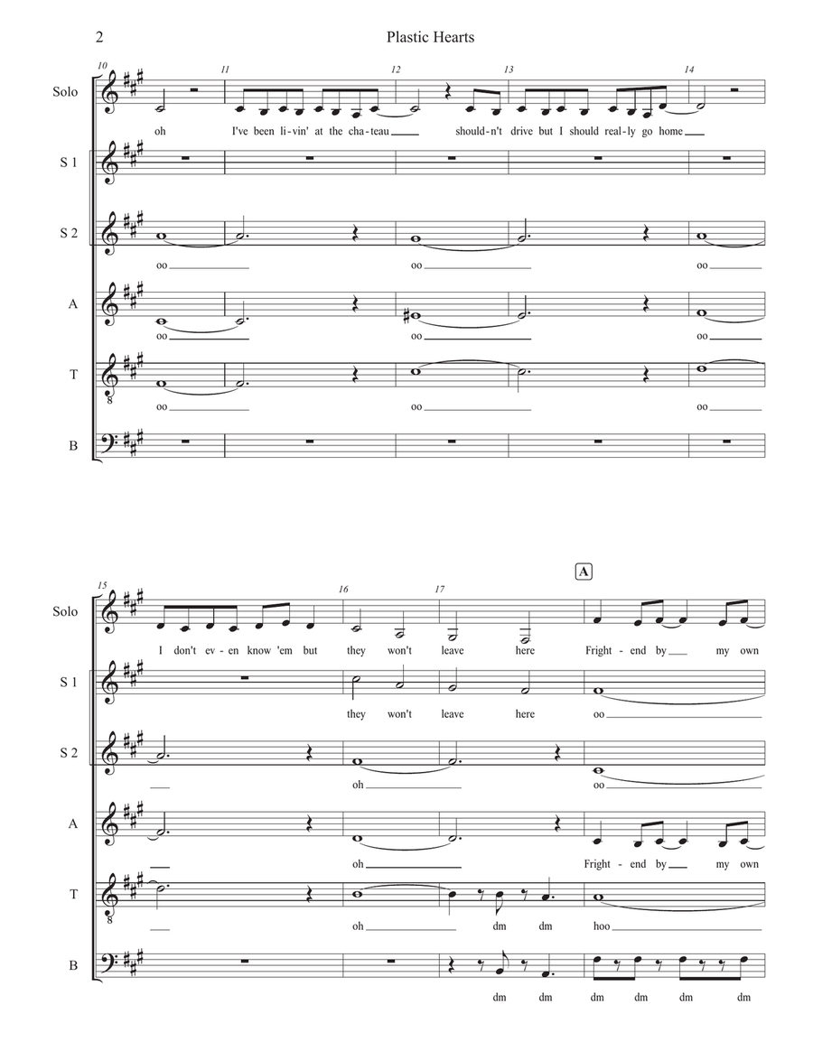 Plastic Hearts Plastic Hearts Divisi scores gallery preview page 2