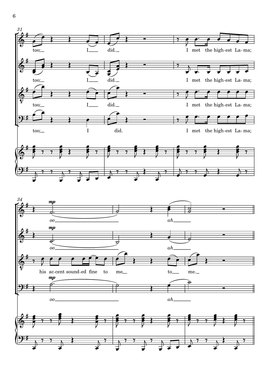 Oxford Comma Oxford Comma 4-Part scores gallery preview page 6