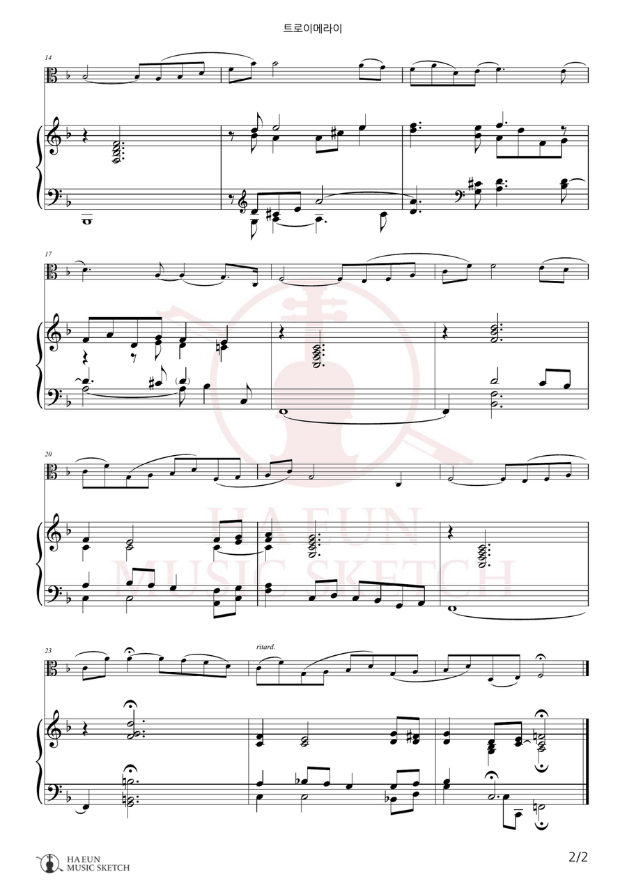 Traumerai Chamber Music scores gallery preview page 2