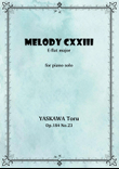 Melody No.123, E-flat major, Op.184 No.23