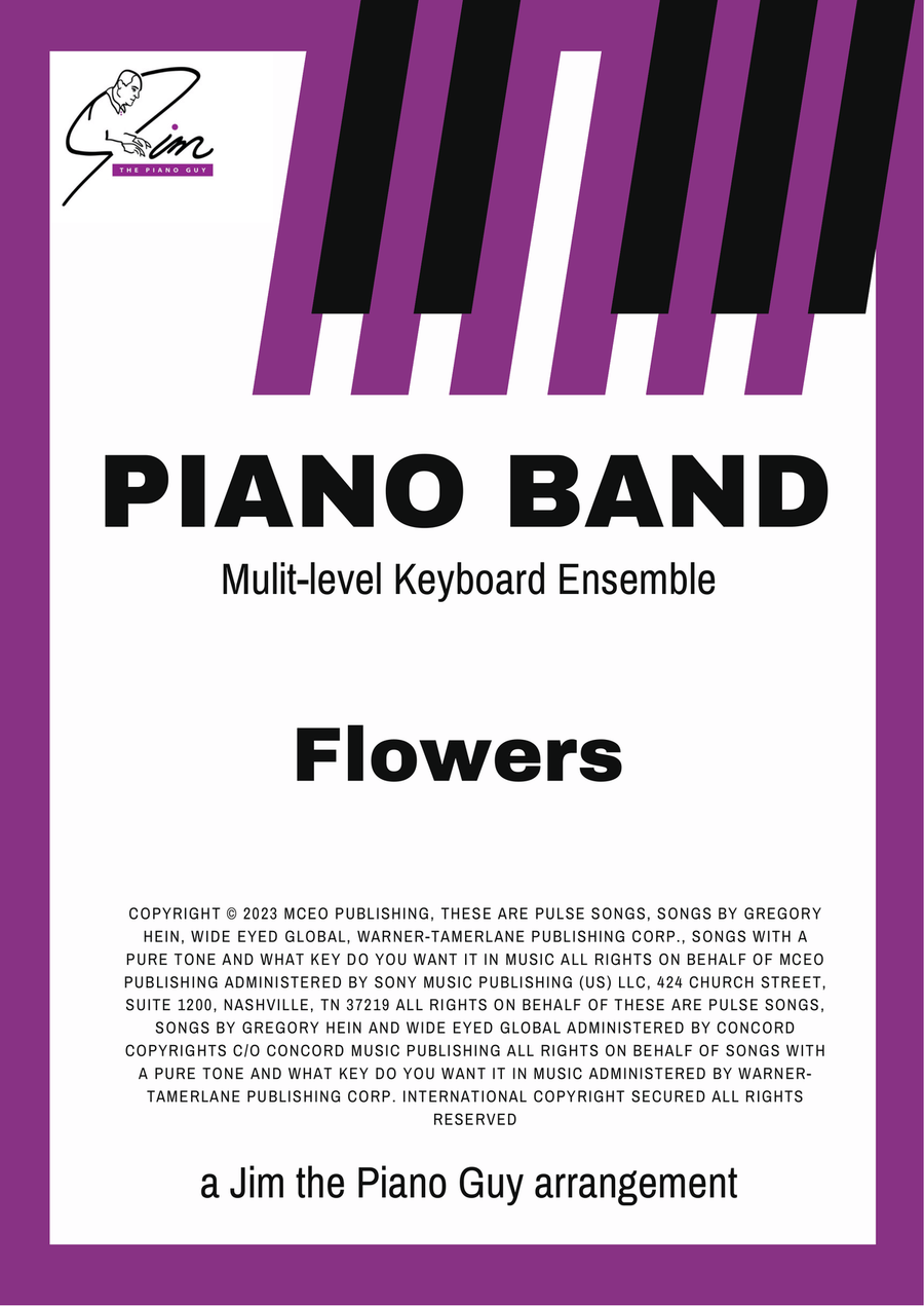 Flowers Small Ensemble scores gallery preview page 1
