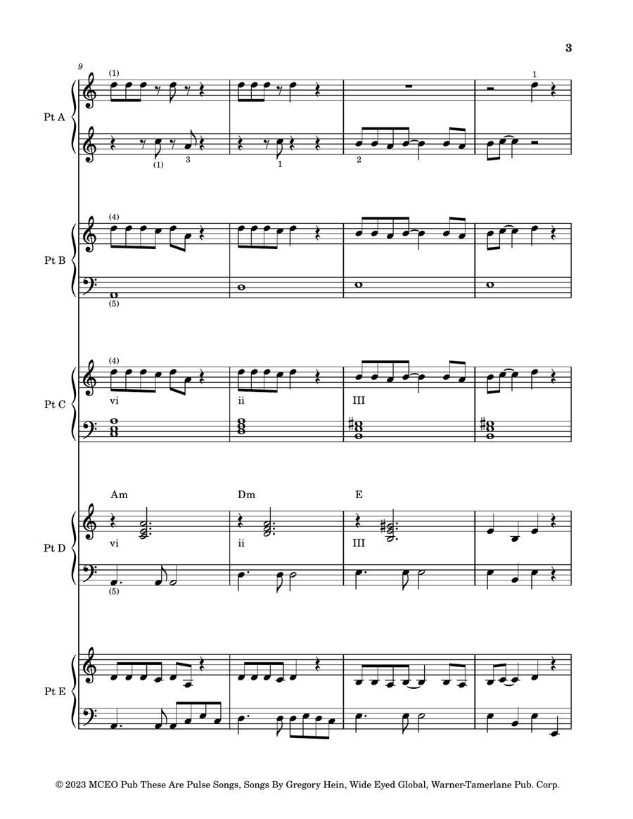 Flowers Small Ensemble scores gallery preview page 4