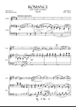 Romance for Violin and Piano, Op. 23