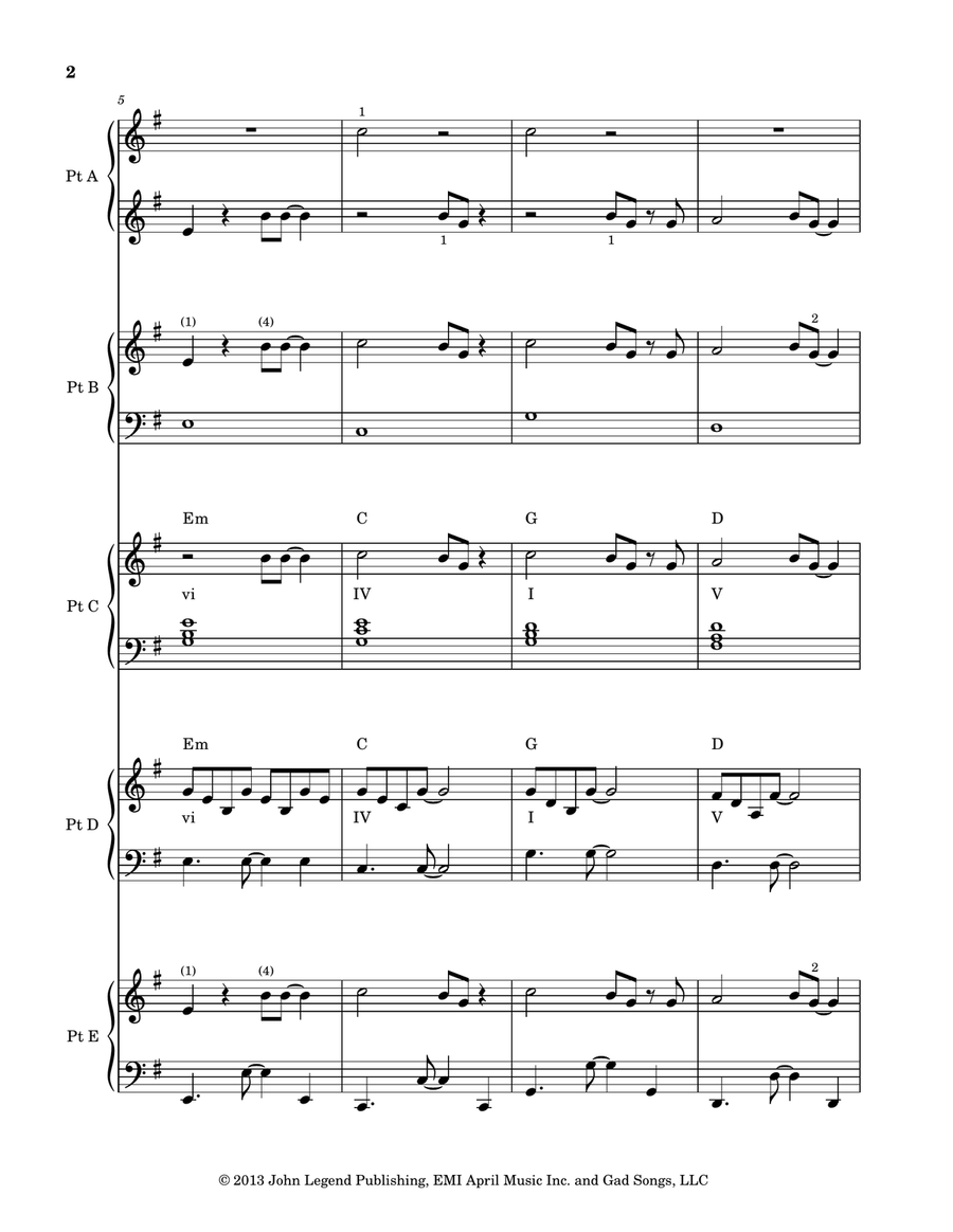 All Of Me Small Ensemble scores gallery preview page 3