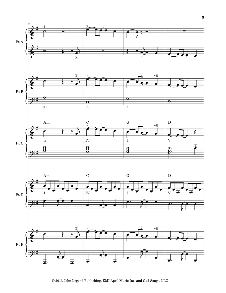 All Of Me Small Ensemble scores gallery preview page 4