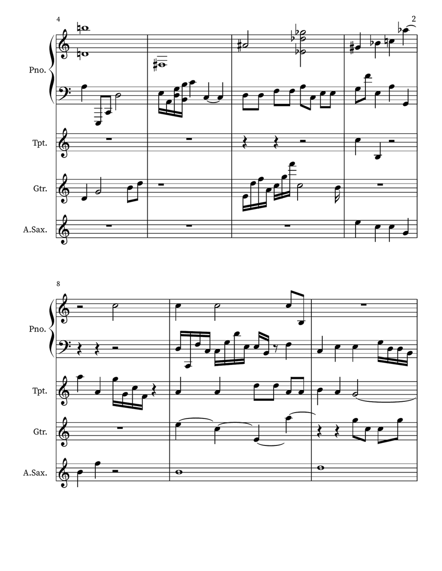 Sanata Sanata Concert Band scores gallery preview page 2