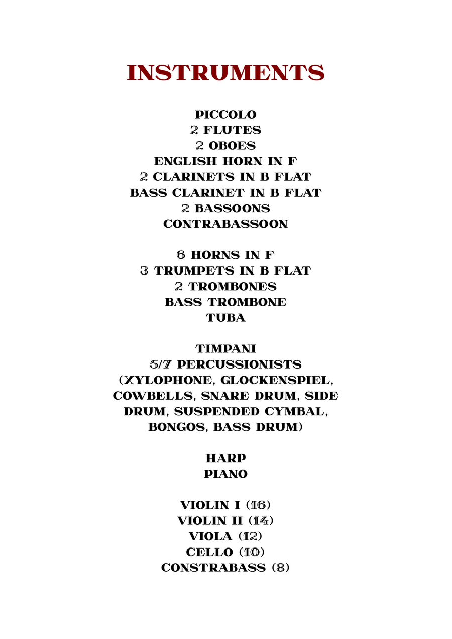 Abracadabra - Score Only Full Orchestra scores gallery preview page 2