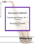 Canzona per Sonare No. 1