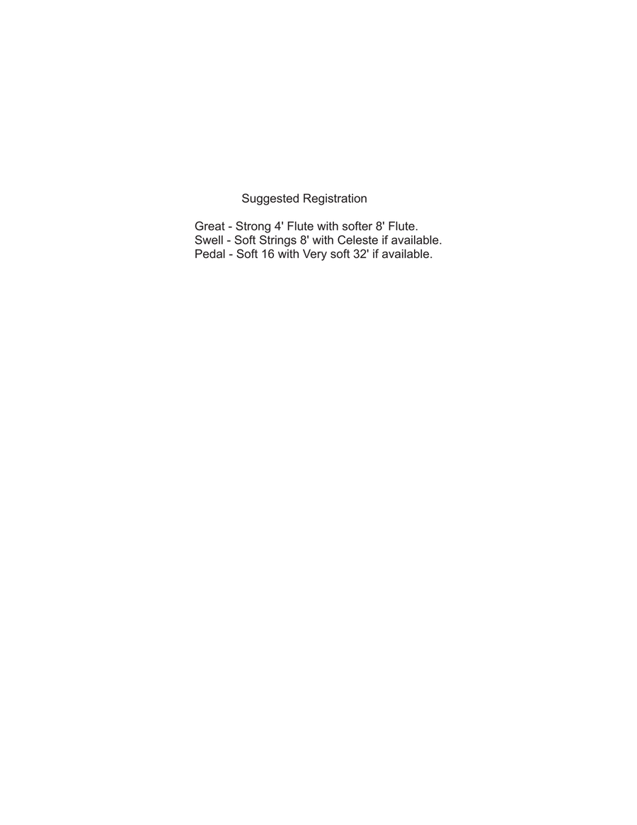 Le Sifflet du Berger for organ by Mark Andersen Organ Solo scores gallery preview page 2