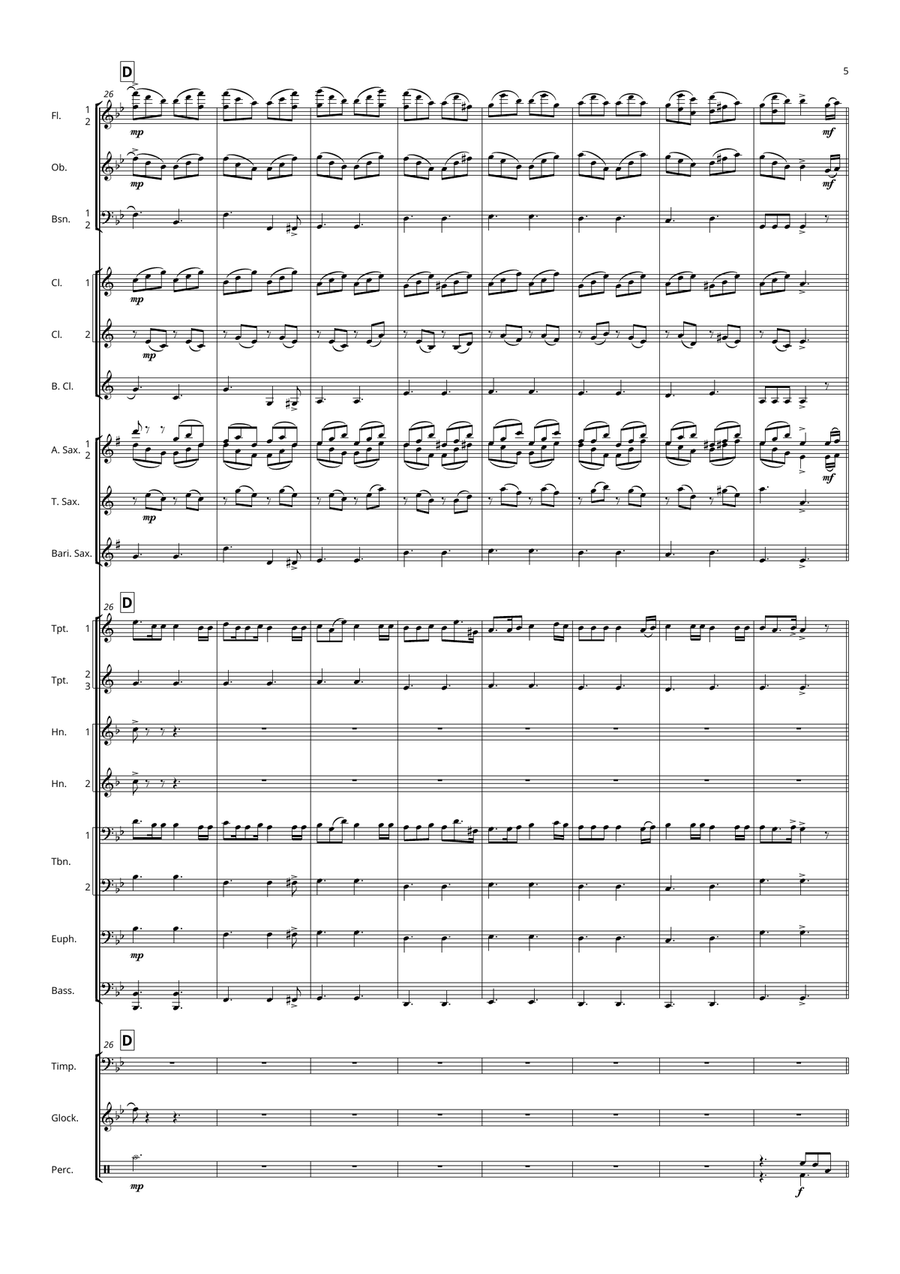 Port Of Amsterdam Concert Band scores gallery preview page 5