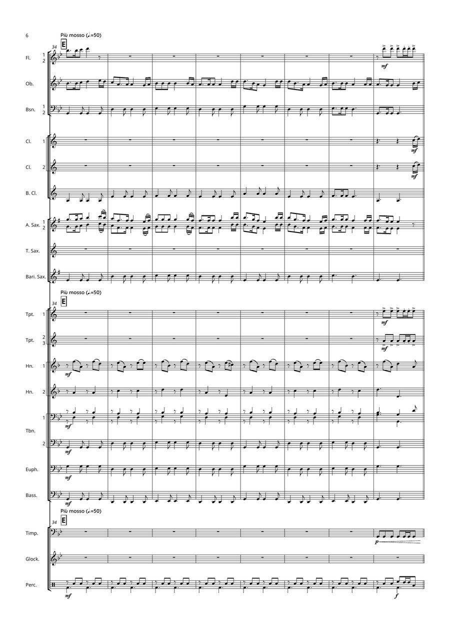 Port Of Amsterdam Concert Band scores gallery preview page 6