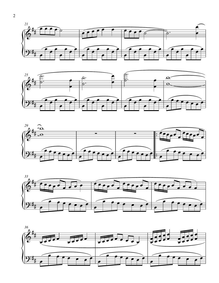 Time Machine Time Machine Piano Solo scores gallery preview page 2