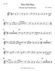 This Old Man (Theme and Variations)