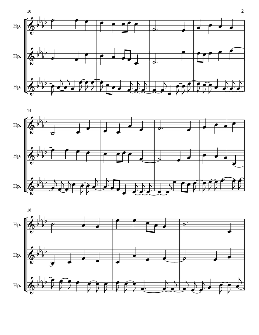 Prayerful Musing 108 Prayerful Musing 108 Small Ensemble scores gallery preview page 2