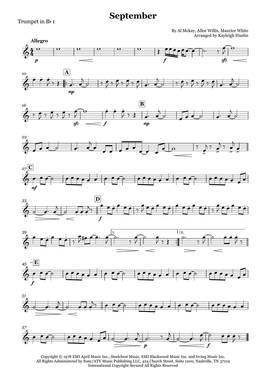 September September Brass Quartet scores gallery preview page 5