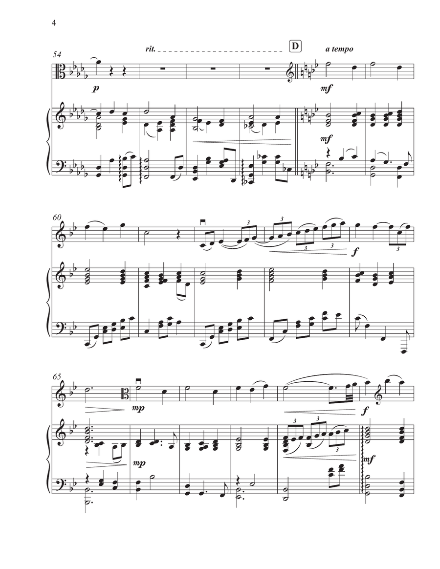 In Humility Our Savior (Jesus, Once of Humble Birth) Chamber Music scores gallery preview page 4