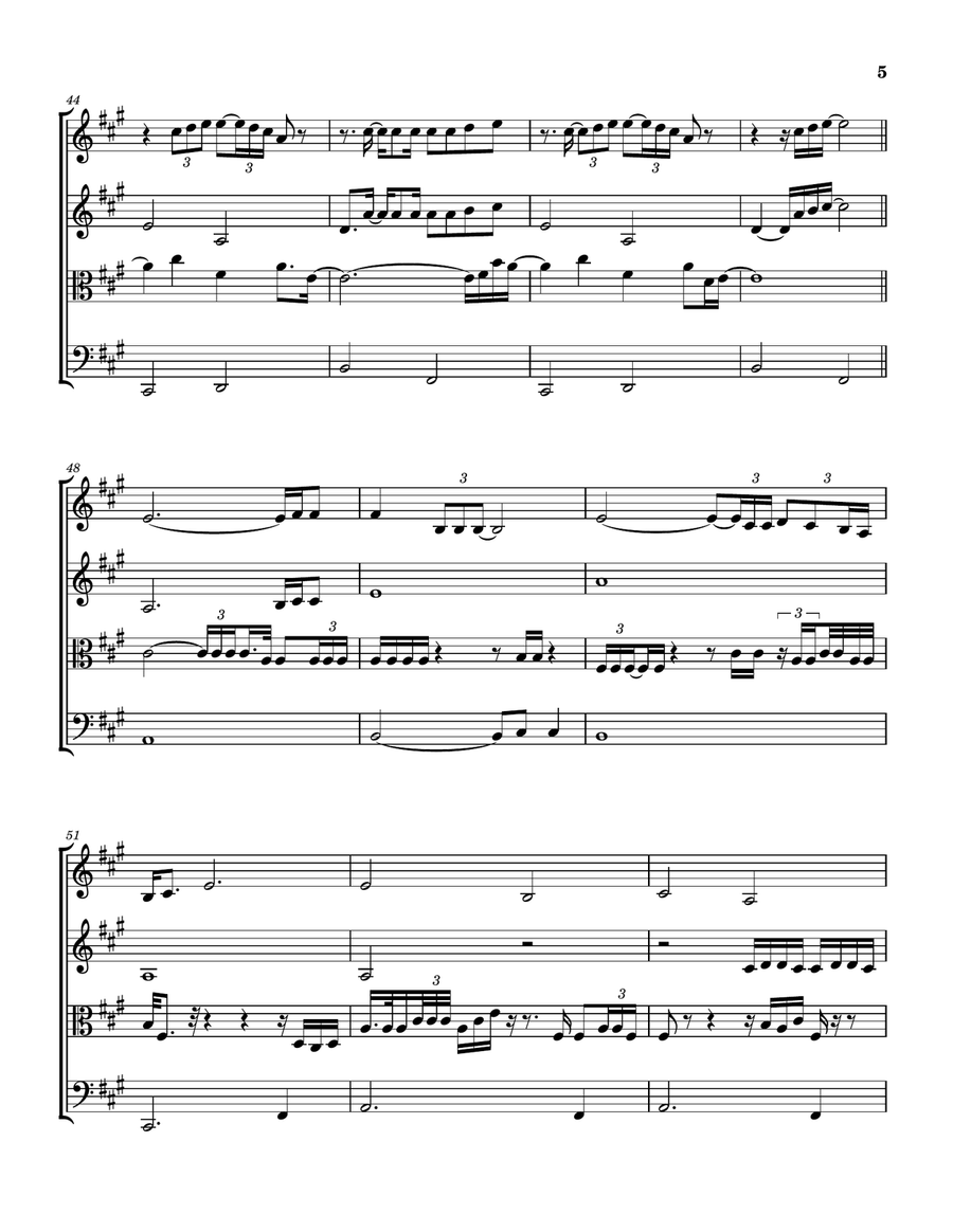 They Dance Alone (Cueca Solo) String Quartet scores gallery preview page 6