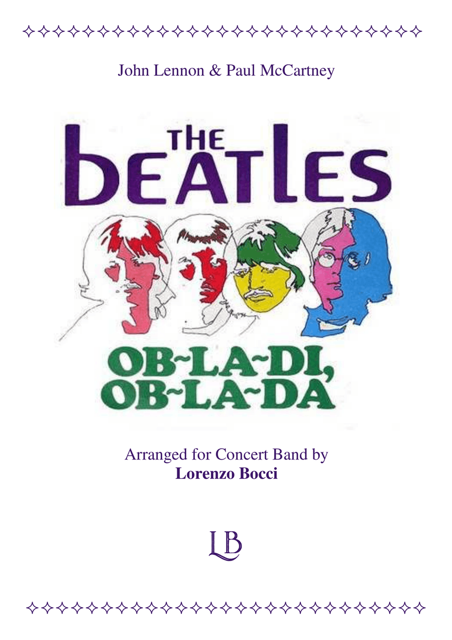 Ob-La-Di, Ob-La-Da Concert Band scores gallery preview page 1