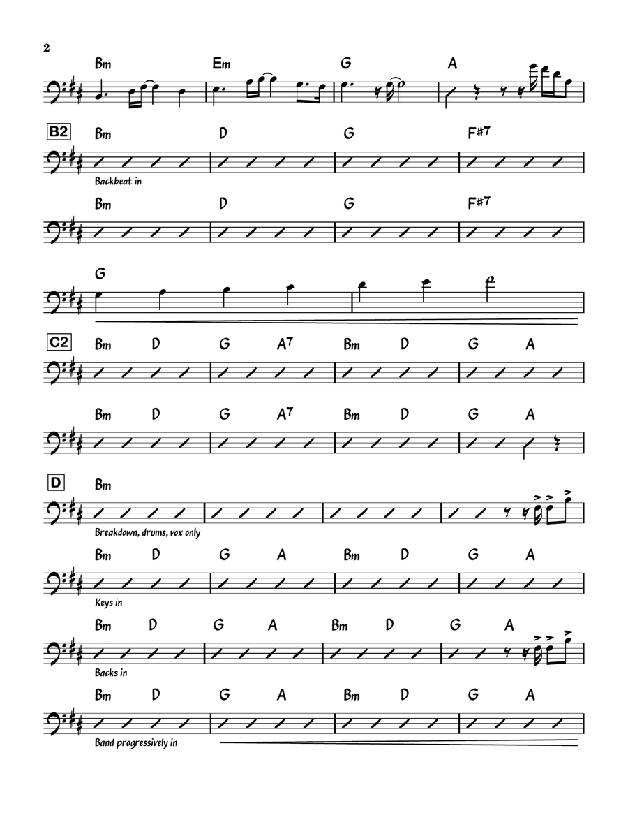 Labour Labour Piano scores gallery preview page 2