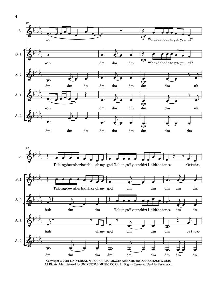 That's So True That's So True SSAA scores gallery preview page 4