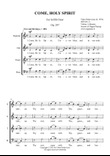 Come, Holy Spirit, Op. 297 (SATB Choir) by Vidas Pinkevicius