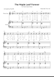 The Maple Leaf Forever - Tenor Sax & Piano in Bb Major With Chords & Lyrics