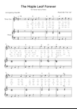 The Maple Leaf Forever - Tenor Sax & Piano in C Major With Chords & Lyrics