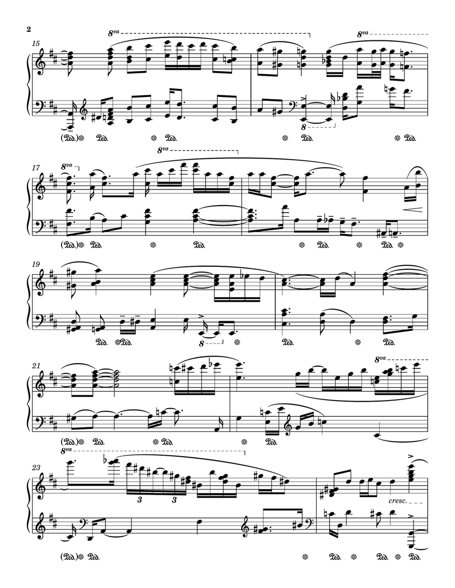 April In Paris Piano Solo scores gallery preview page 2