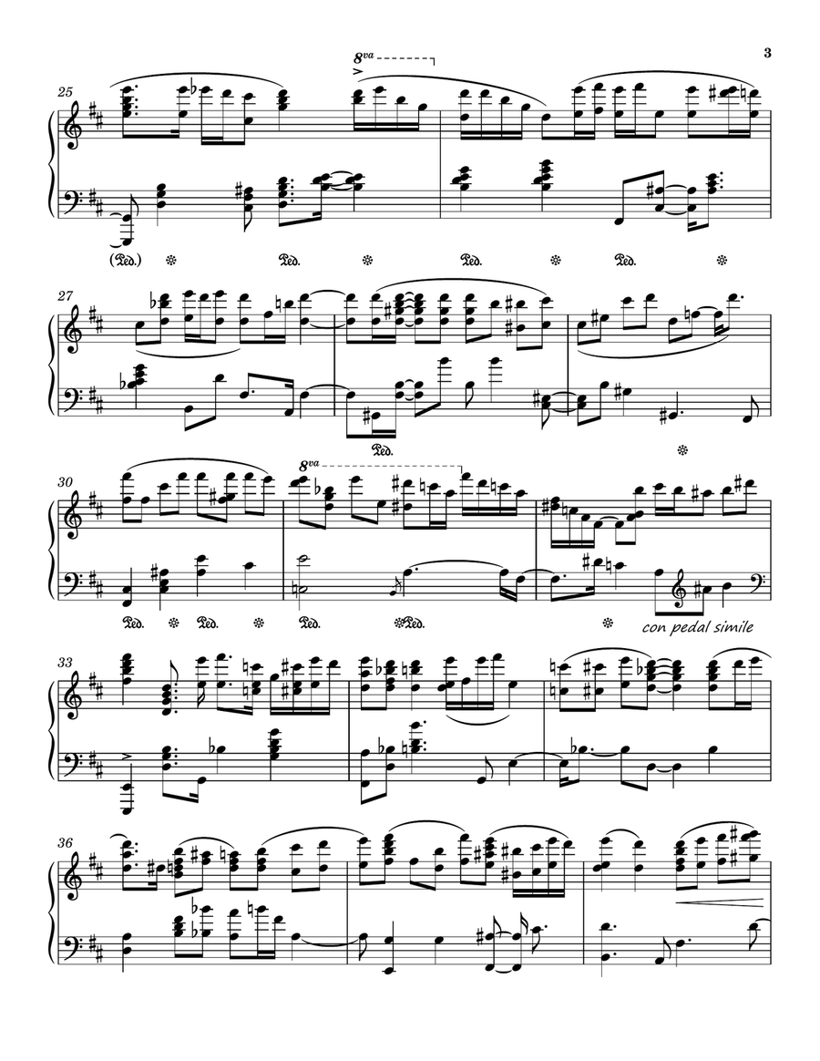 April In Paris Piano Solo scores gallery preview page 3
