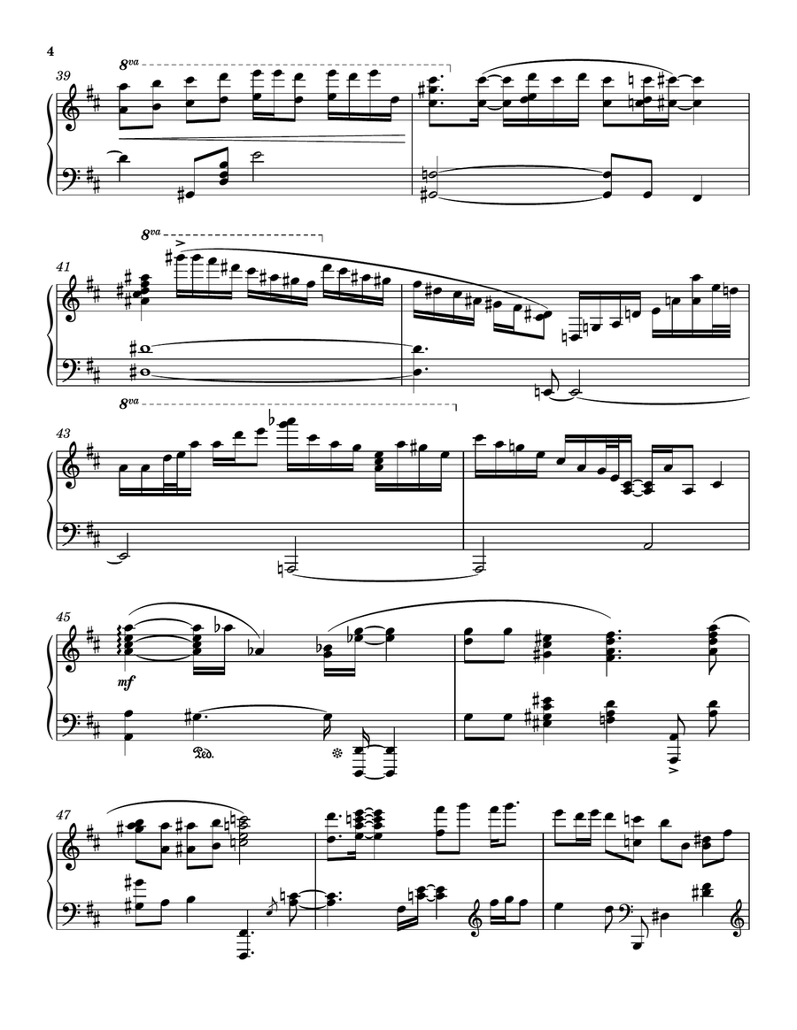 April In Paris Piano Solo scores gallery preview page 4