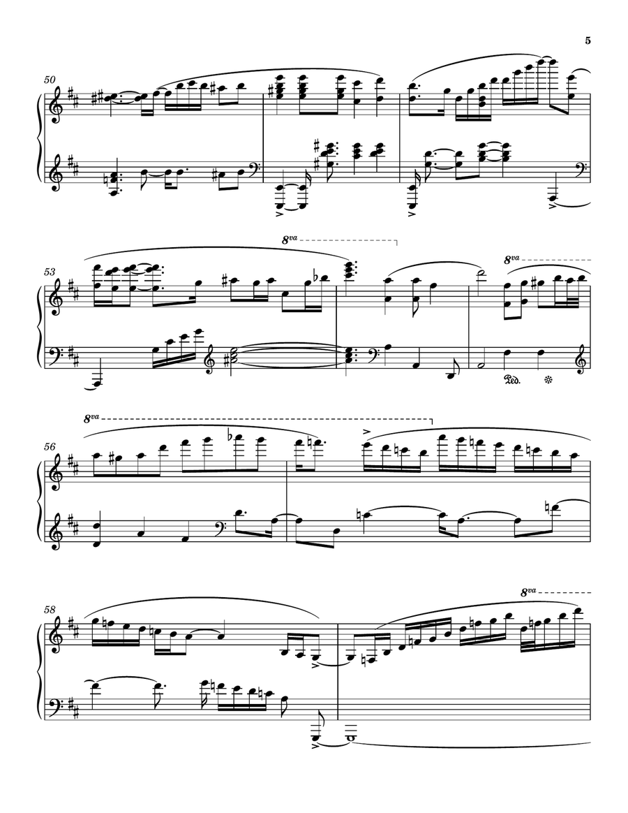 April In Paris Piano Solo scores gallery preview page 5