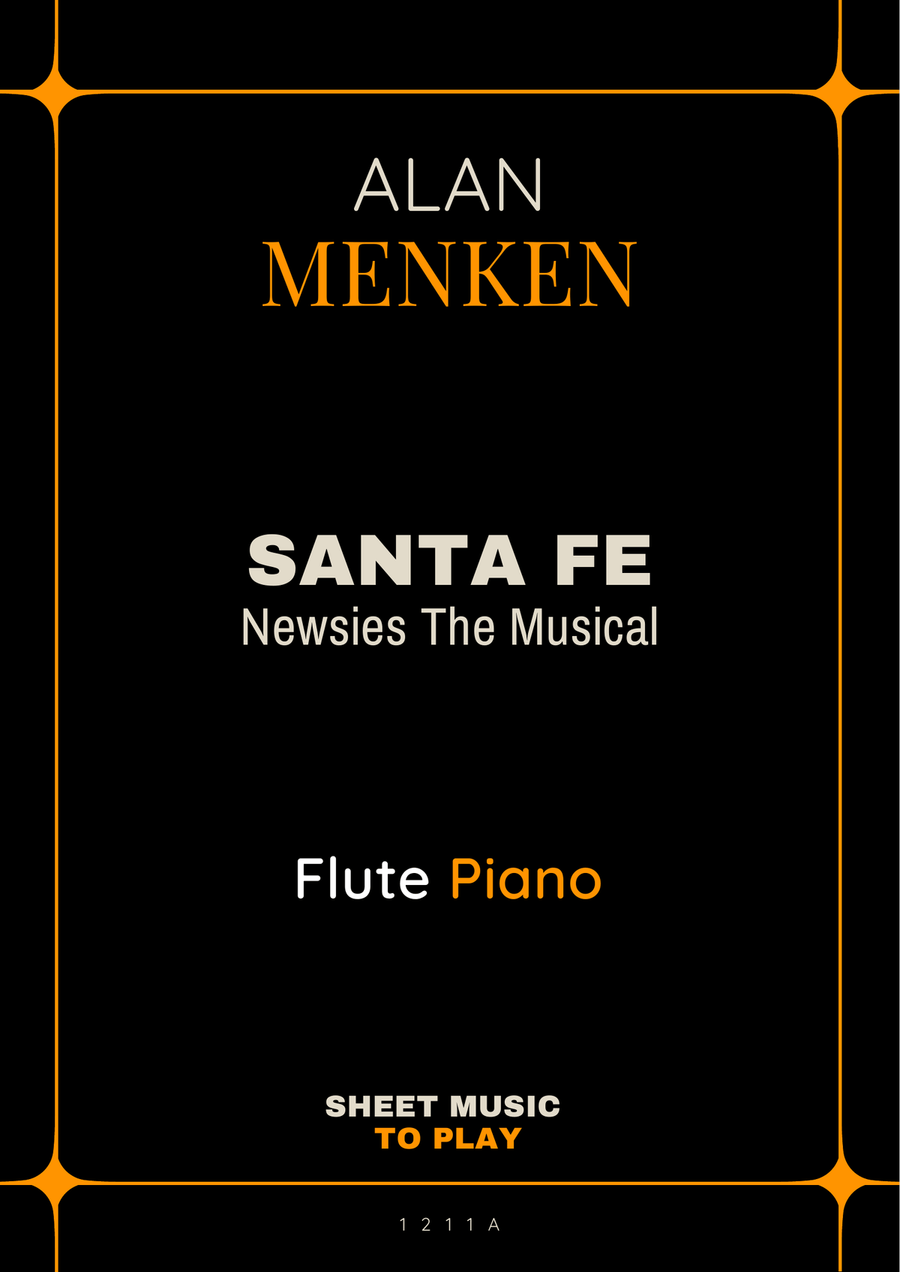 Santa Fe Santa Fe Flute scores gallery preview page 1