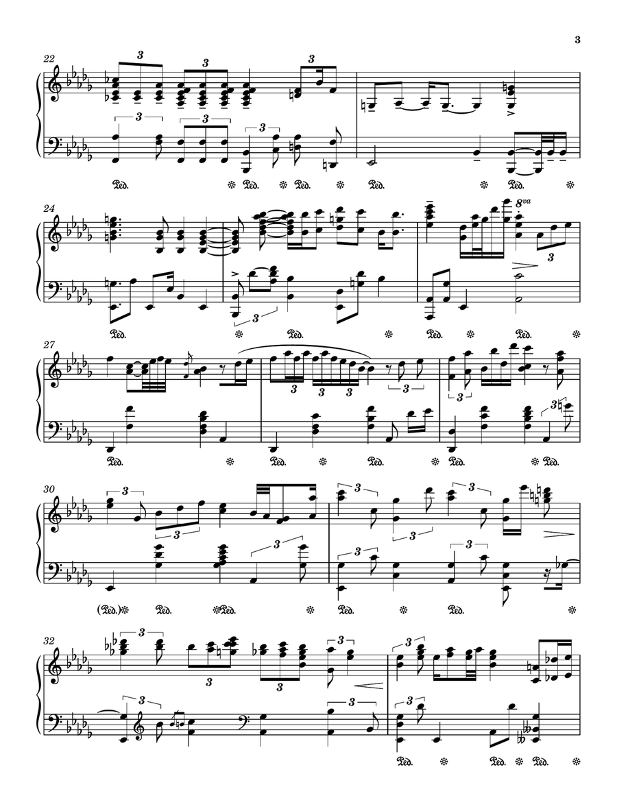 To Each His Own To Each His Own Piano Solo scores gallery preview page 3