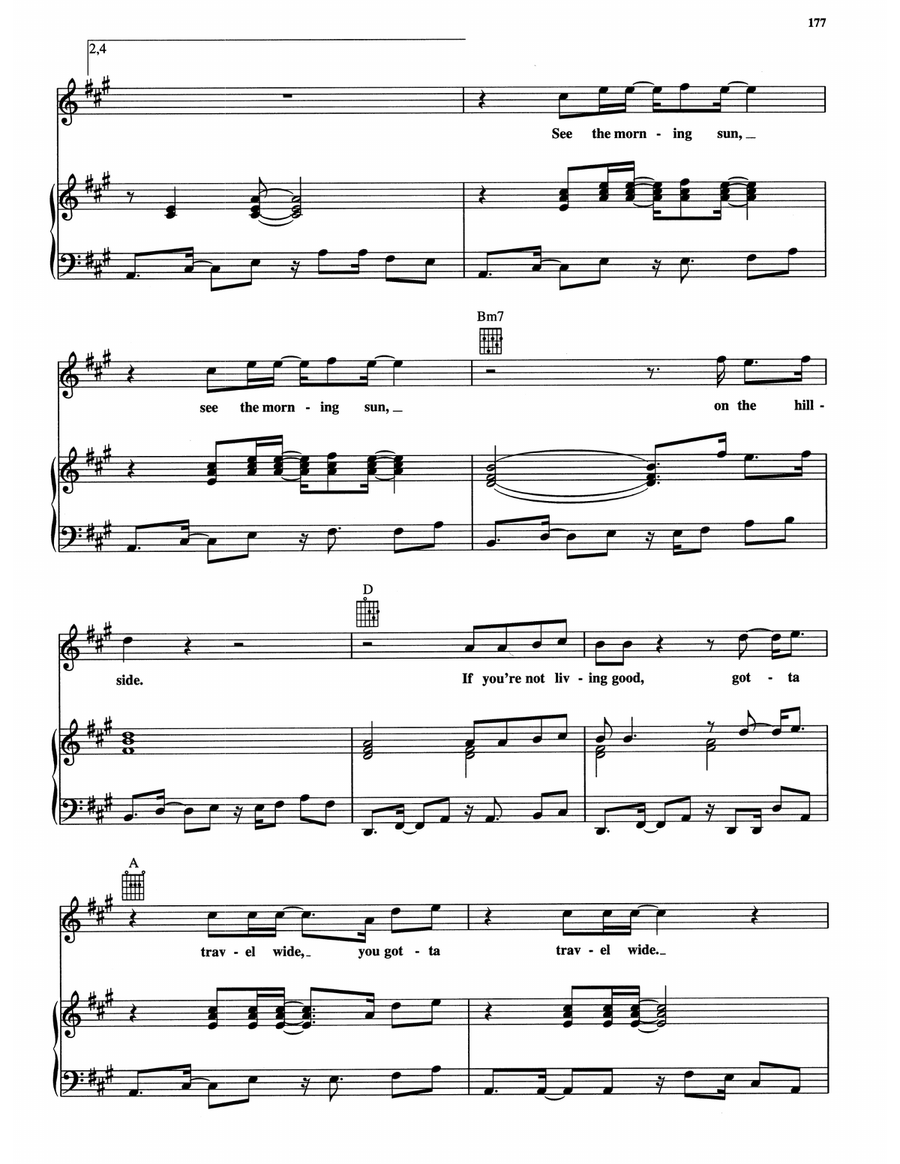 Soul Rebel Soul Rebel Piano, Vocal, Guitar scores gallery preview page 2
