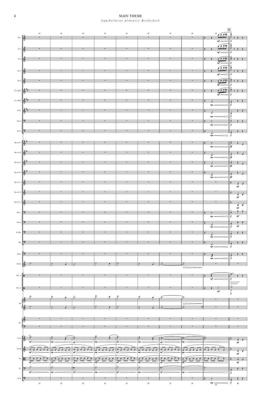 Fullmetal Alchemist Ost Fullmetal Alchemist Ost Full Orchestra scores gallery preview page 4
