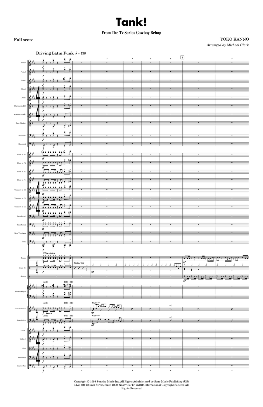 Tank! Tank! Full Orchestra scores gallery preview page 3