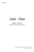 Sailor Moon - Main Title